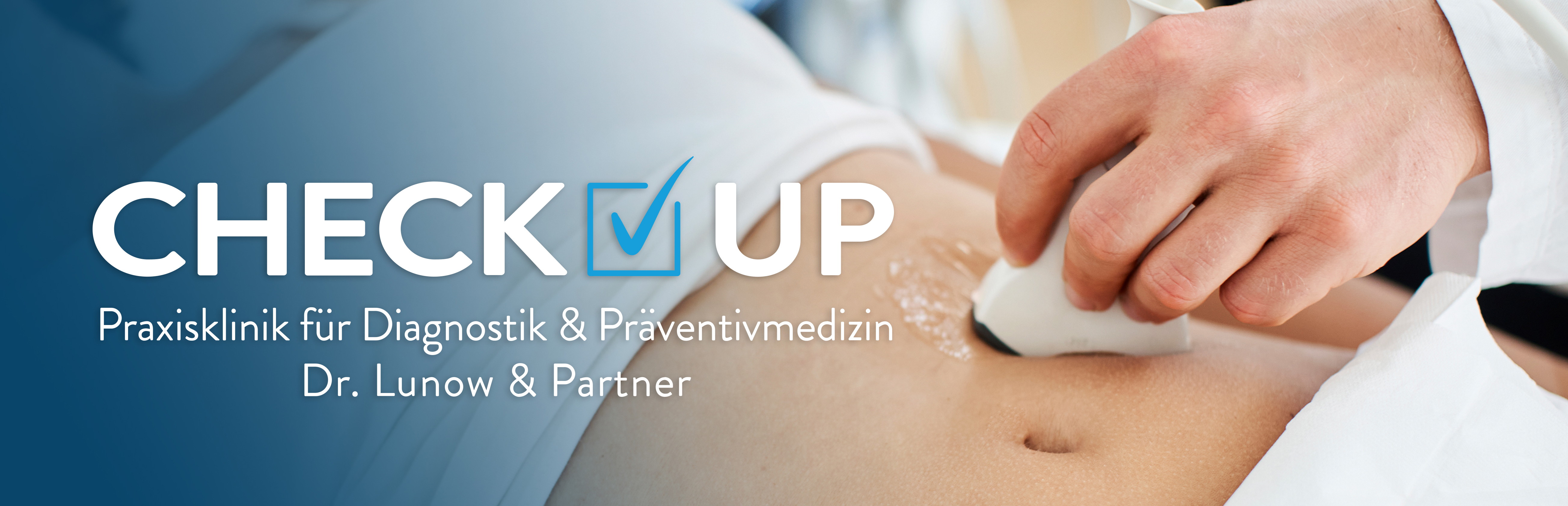 CheckUp Ihr Gesundheitscheck - großes Banner